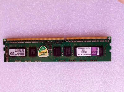 金士頓伺服器記憶體3代 DDR3 8G 純ECC 1600 兼容1333 KVR16E11/8G