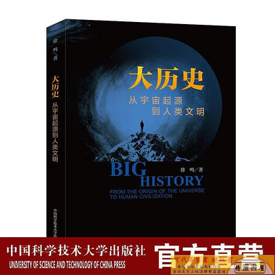 新書 大歷史：從宇宙起源到人類文明 徐鳴著 中國科大出版社