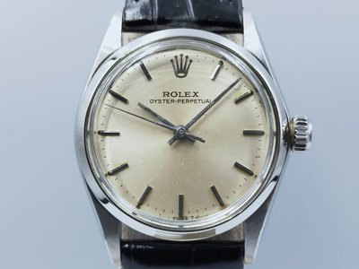 【發條盒子R6548】ROLEX 勞力士6548 Oyster Perpetual 不銹鋼自動 經典中型錶