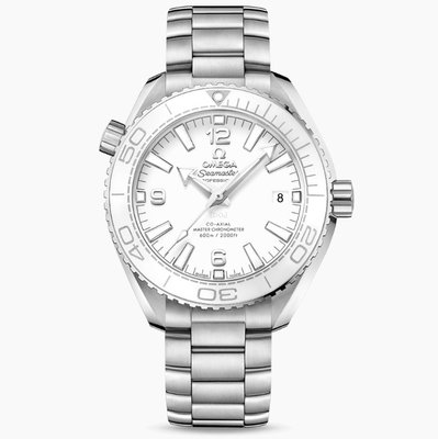 OMEGA 215.30.40.20.04.001   歐米茄 手錶 39.5mm 海馬600  陶瓷圈 白面盤 鋼錶帶