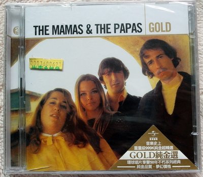 ◎2005全新雙CD未拆!媽媽與爸爸合唱團-純金選-精選32首-The Mamas & The Papas-民謠搖滾經典