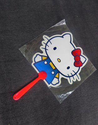【草西雜貨】Kitty扇子(紙)日本製造/進口