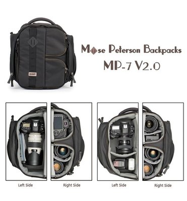 【MindShift 曼德士】Moose Peterson MP-7 V2.0 • MS340 彼得森系列野外攝影包 S