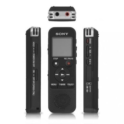 單主機 Sony 錄音筆 ICD-PX440,4G智能降噪,4GB 數位錄音筆,語音 多功能 立體音 可擴充 MP3格式