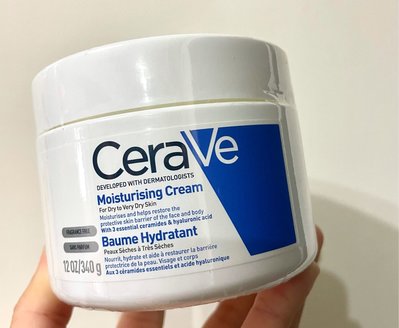 CeraVe 適樂膚 長效潤澤修護霜 340g (臉部身體乳霜) 到期日2025/2
