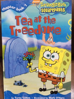 英文童書/兒童繪本著色(海綿寶寶)SpongeBob SquarePants~Tea at the Treedome