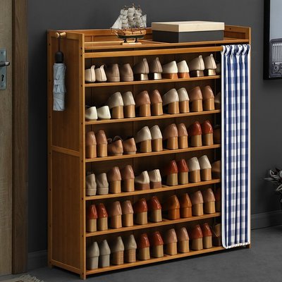 簡易鞋架鞋柜家用門口外鞋架子室內好看臥室簡約現代簡~特價家用雜貨