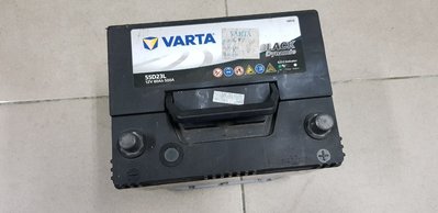 (二手中古電池) 華達 VARTA 55D23L-SMF  免保養汽車電池 數值漂亮，品項優