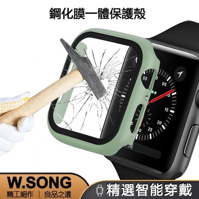 Apple Watch 保護殼 For Apple Watch 一體保護殼 保護套 鋼化玻璃 防摔殼 3 4 5 6 SE代 44mm 45mm