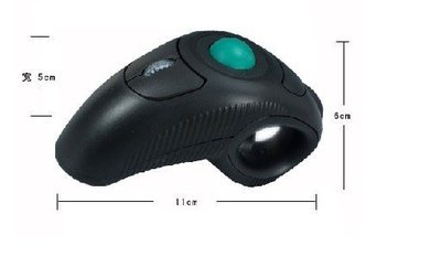 優鼠Y型10W 2.4G無線光電滑鼠 遊戲滑鼠 軌跡球空中滑鼠