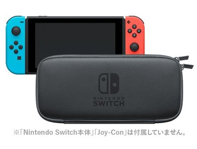土城可面交Nintendo Switch 原廠NS主機收納包(黑色) 便攜包專用任天堂原廠保護包2手9成新送玻璃貼