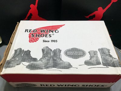 RED WING SHOES 有鋼印 875 9號 MADE IN USA