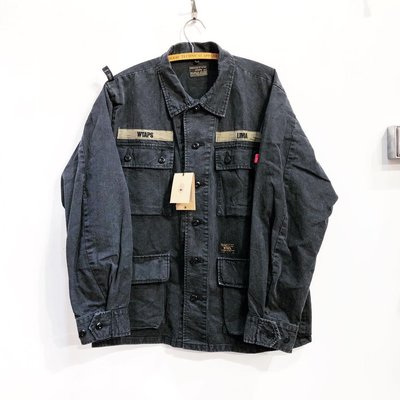 希望商店】⸨✓寄賣商品⸩ WTAPS JUNGLE LS 17SS 最強水洗四袋軍事軍衫