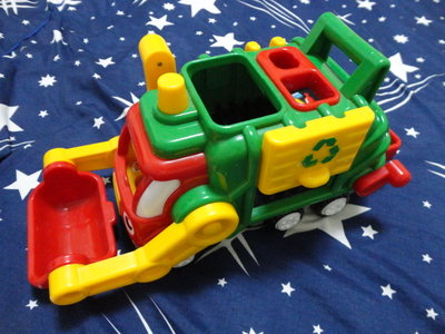 英國 WOW Toys 驚奇玩具 資源回收車