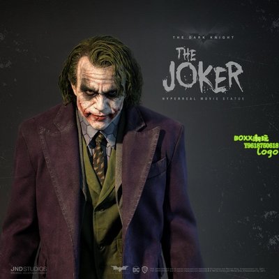 BOXX潮玩~JND Studios HMS003 1/3 蝙蝠俠 黑暗騎士 The Joker 小丑 雕像