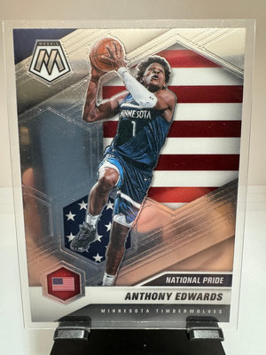 2020-21 NBA MOSAIC 美國隊Anthony Edwards RC  球卡 球員卡