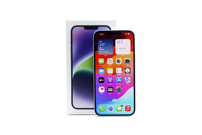 【台中青蘋果】Apple iPhone 14 Plus 紫 256G  二手 6.7吋 蘋果 手機 #85977