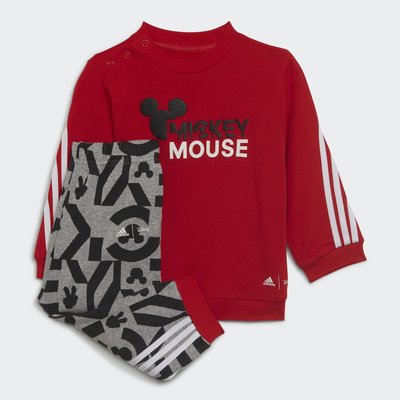 ➕鞋家➕ 童裝 嬰童 Adidas Kids Disney 米奇 運動套裝 紅色 HEA6598