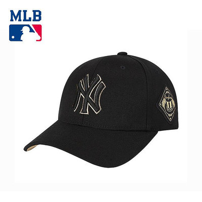 【現貨】MLB官方正品NY硬頂棒球帽洋基隊帽子男女夏大標LA鴨舌帽韓國代購
