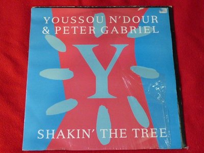 西洋原版12吋單曲/Peter Gabriel & Youssou N'Dour/Shakin' the Tree/NM