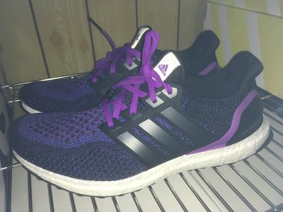 Adidas Ultraboost 2.0 黑紫 粉紅配色