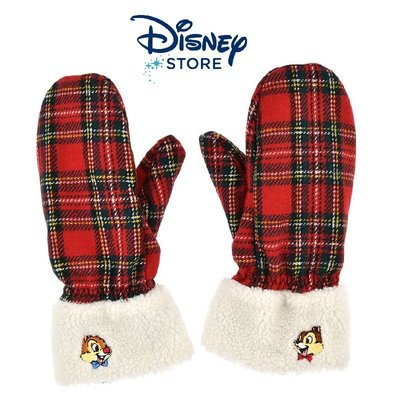【童心語】現貨 Disney 日本迪士尼商店 奇奇蒂蒂 手套 Chip＆Dale Autumn Collection