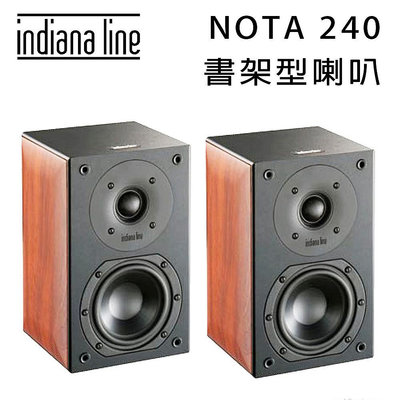 【澄名影音展場】Indiana Line NOTA 240 X 書架式揚聲器/對
