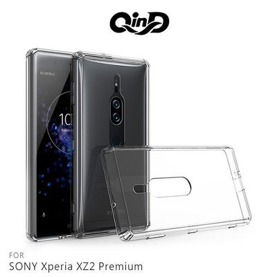 *Phone寶*QinD SONY XZ2 Premium 雙料保護套 高透光 PC硬背殼 加厚防摔套 保護殼