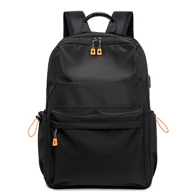 雙肩包背包春季新款休閒時尚輕便黑色電腦包公事包大容量出行包雙肩包後背包超便宜