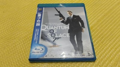 二手市售版《007量子危機》藍光BD-得利公司貨