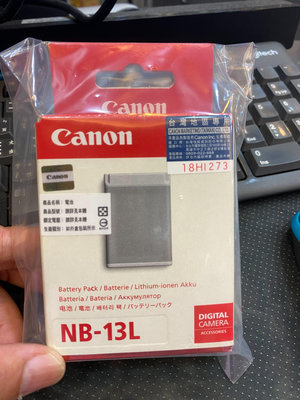 【現貨】公司貨 Canon NB-13L 原廠 電池 適用 G5X G9X G7X G7X II SX740 G7X III