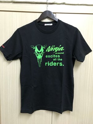 (原廠公司貨) UNIQLO Kawasaki Ninja 250R 短袖 純棉 T恤 M號