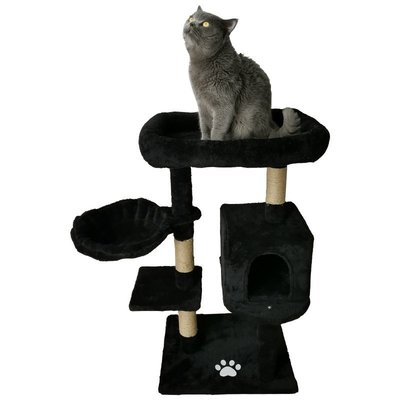 自銷寵物貓爬架貓抓墊抓板抓柱貓窩床房寵物棉窩麻繩 自行安裝