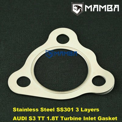 SS301 3 Layers Turbine Inlet Gasket For AUDI S3 TT 1.8T K04
