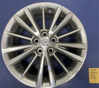 ［泰和輪胎］5-100 16吋Altis 原廠鋁圈 鐵灰色