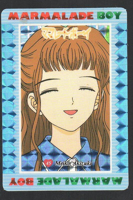 《CardTube卡族》(060829) 45 日本原裝橘子醬男孩 PP萬變卡∼ 1994年遊戲閃卡