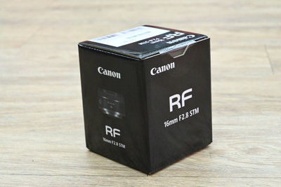 現貨免運 萬佳國際 現貨免運 Canon RF 16mm f/2.8 STM 大光圈 超廣角鏡頭 定焦 0.26倍 台灣佳能公司貨 門市近西門町
