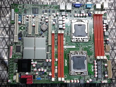 【含稅】ASUS 華碩 Z8NA-D6C 5500晶片 DDR3 1366 雙路工作站 ATX 庫存備品主機板 保三個月