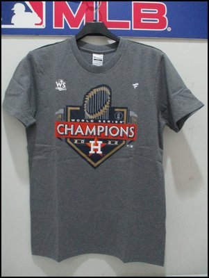 2022 MLB Fanatics 休士頓太空人隊 世界大賽冠軍T恤 短袖 深灰色 6260208-980
