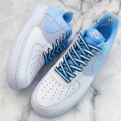 【正品】Nike Air Force 1 Low "Psychic Blue " 白灰藍 籃球鞋 白藍 Cz0337-400