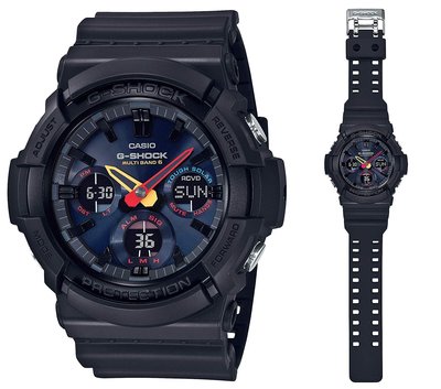日本正版 CASIO 卡西歐 G-Shock GAW-100BMC-1AJF 電波錶 男錶 手錶 太陽能充電 日本代購