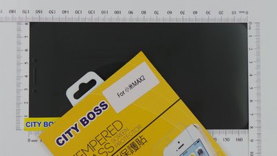 CITY BOSS Xiaomi 小米 Max2 MDE40 螢幕保護貼鋼化膜 小米MAX2 CB亮面玻璃全膠
