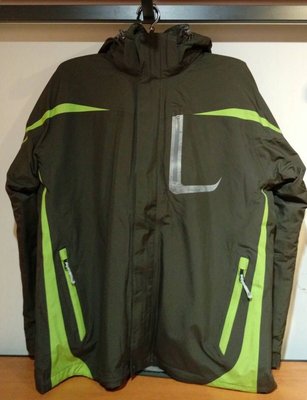 歐都納 男款 GORE-TEX 防水外套 內裏羽絨外套 二件式外套 尺寸：L,XL