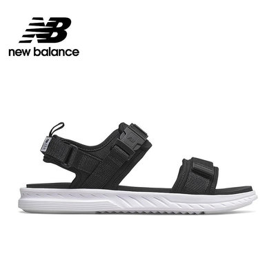 【New Balance】 NB 涼拖鞋_中性_黑色_SDL600BK-D楦