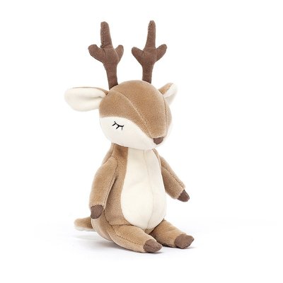 預購 英國 JELLYCAT 經典可愛小鹿 最精緻的絨毛玩偶 觸感超好 安撫玩偶 生日禮 娃娃
