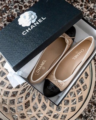 Chanel 小香鉛筆鞋 G29762 New Espadrilles 小羊皮 CC 休閒鞋 黑/黑 現貨