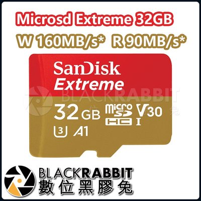 數位黑膠兔【 SanDisk micro SD 記憶卡 32GB 】SDXC 讀寫快速 32GB 4K