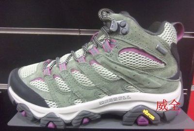 【威全全能運動館】MERRELL MOAB 3 MID GTX健行 登山鞋 現貨保證正品公司貨 女款 J035818