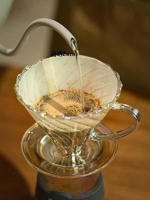 新品Brewista耐高溫玻璃手沖咖啡濾杯滴濾式V60咖啡濾杯過濾咖啡器具