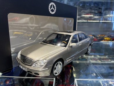 吉華科技@ 1/18 原廠 Mercedes-Benz S 600 V220 (2000-2005)